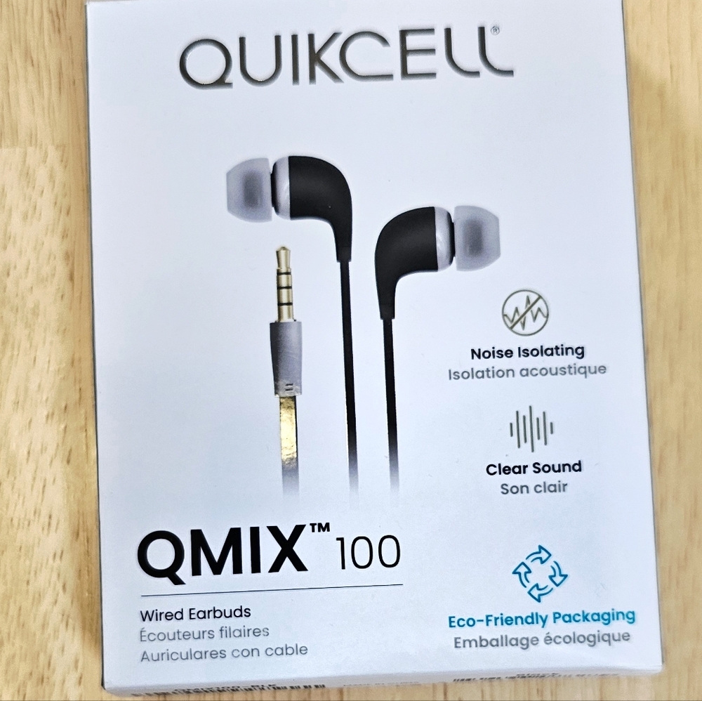 New✨️ Quikcell Wired Earbuds